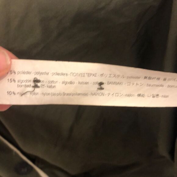 Zara woman army green trench - Picture 9 of 10